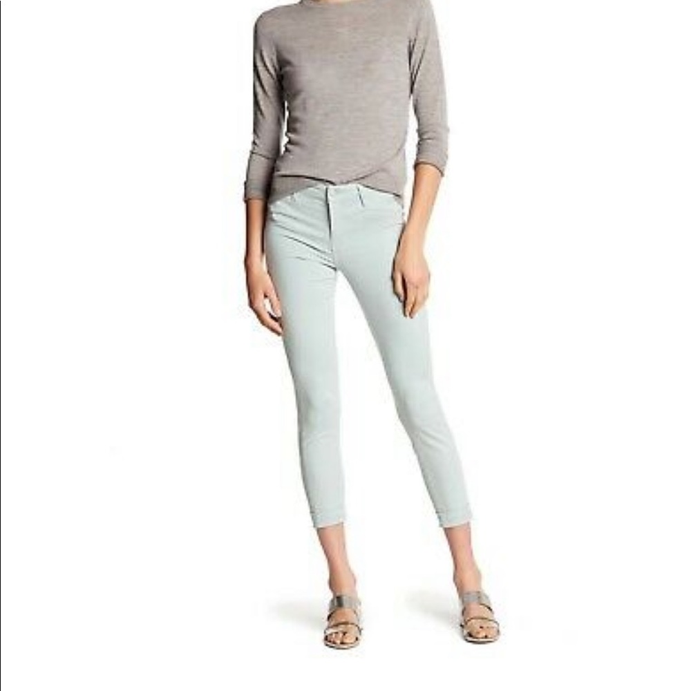 J Brand Anja Cuffed Crop skinny jeans